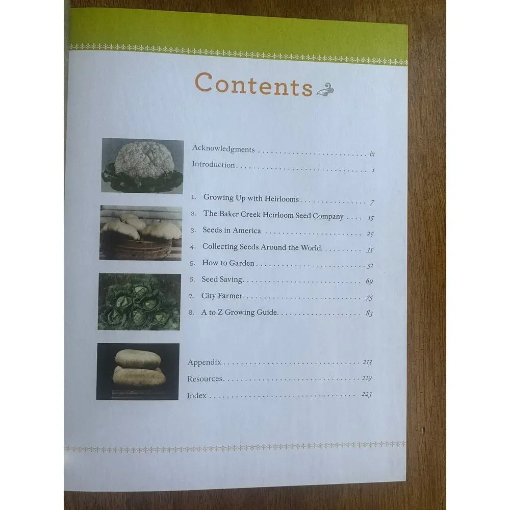 The Heirloom Life Gardener Baker Creek Growing Food Naturally Hardcover Book